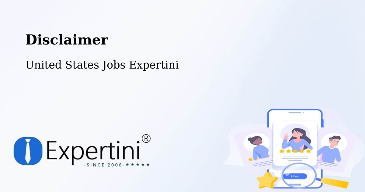 Disclaimer – Highpoint - United States Jobs Expertini